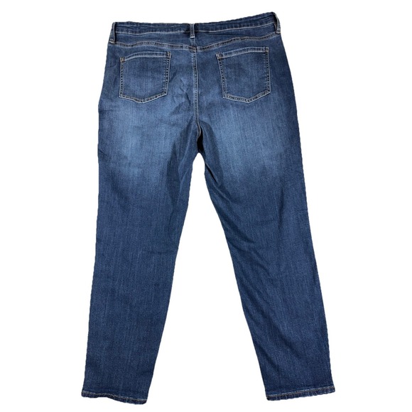 Buffalo David Bitton‎ Mollie Jeans Women's 16 /36 High-Rise Stretch Skinny Blue - Picture 3 of 3